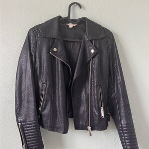 Women's Black Leather Jacket